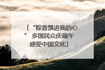 “粽香飘进我的心” 多国民众庆端午感受中国文化