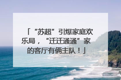 “苏超”引爆家庭欢乐局，“迁迁通通”家的客厅有俩主队！