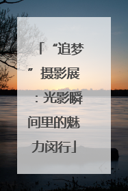 “追梦”摄影展：光影瞬间里的魅力闵行