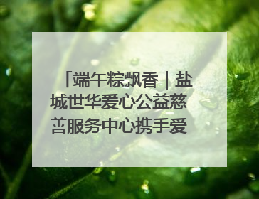 端午粽飘香｜盐城世华爱心公益慈善服务中心携手爱心企业发起情暖“城市守护者”慰问活动