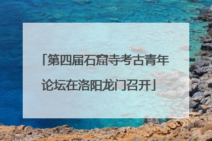 第四届石窟寺考古青年论坛在洛阳龙门召开