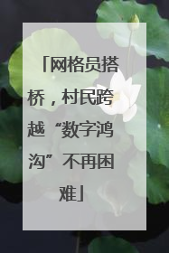 网格员搭桥，村民跨越“数字鸿沟”不再困难