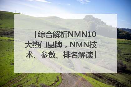 综合解析NMN10大热门品牌，NMN技术、参数、排名解读
