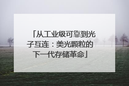 从工业级可靠到光子互连：美光颗粒的下一代存储革命