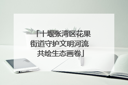 十堰张湾区花果街道守护文明河流 共绘生态画卷