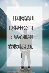国网潢川县供电公司：贴心服务麦收电无忧