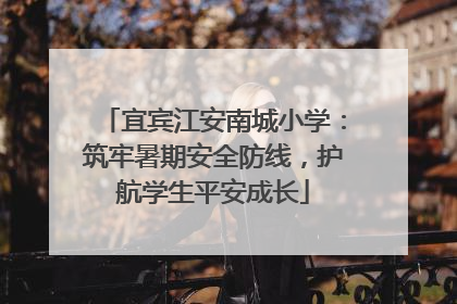 宜宾江安南城小学：筑牢暑期安全防线，护航学生平安成长