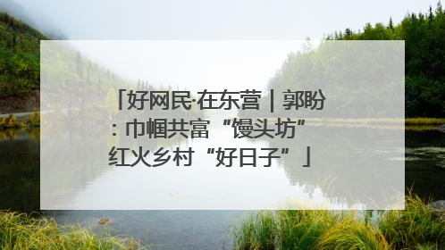好网民·在东营｜郭盼：巾帼共富“馒头坊” 红火乡村“好日子”