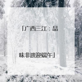 广西三江：品味非遗迎端午