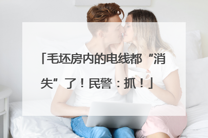 毛坯房内的电线都“消失”了！民警：抓！