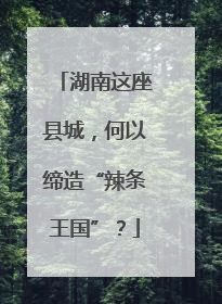 湖南这座县城，何以缔造“辣条王国”？