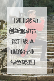 湖北移动创新驱动节能升级 AI赋能行业绿色转型