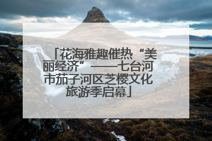 花海雅趣催热“美丽经济”——七台河市茄子河区芝樱文化旅游季启幕