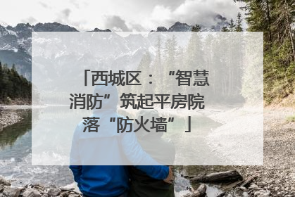 西城区：“智慧消防”筑起平房院落“防火墙”