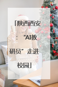 陕西西安：“AI教研员”走进校园