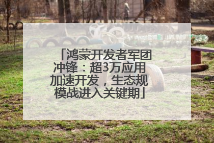 鸿蒙开发者军团冲锋：超3万应用加速开发，生态规模战进入关键期