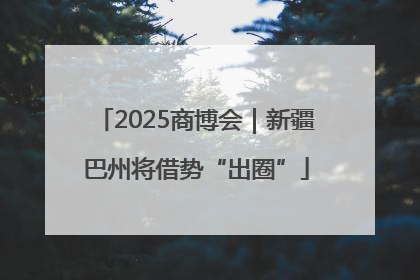 2025商博会｜新疆巴州将借势“出圈”