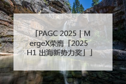 PAGC 2025｜MergeX荣膺「2025 H1 出海新势力奖」